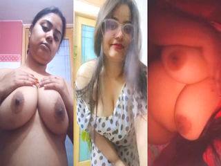Sexy Desi Girl SHows Her Boobs